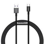 Baseus Superior Series USB/Type-C rýchlonabíjací kábel 66W 1m čierny CATYS-01