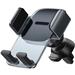 Baseus SUYK000001 Easy Control Phone Holder for Air Vent/Dashboard Black 6932172600365