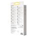 Baseus USB Hub Metal Gleam Series 5v1 (USB-C PD 100W, 3x USB 3.0, HDMI) šedý 6932172602628