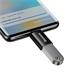 Baseus ZJJQ000001 Ingenuity Mini OTG Adaptér z USB-A na USB-C Black 6932172605643
