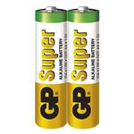 Batéria alkalická, AA, 1.5V, GP, fólia, 2-pack, SUPER