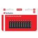 Batéria alkalická, AA, 1.5V, Verbatim, blister, 10-pack, 49875, cena za 1 ks batérie