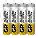 Batéria alkalická, AAA, 1.5V, GP, blister, 4-pack, Alkaline