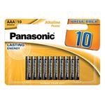 Batéria alkalická, AAA, 1.5V, Panasonic, blister, 10-pack AB015PAA3AA6