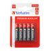 Batéria alkalická, AAA, 1.5V, Verbatim, blister, 10-pack, 49874, cena za 1 ks batérie
