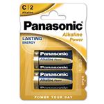 Batéria alkalická, malý monočlánok, C, 1.5V, Panasonic, blister, 2-pack, Alkaline Power