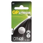 Batéria líthiová, CR1620, 3V, GP, blister, 1-pack