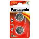Batéria líthiová, CR2025, 3V, Panasonic, blister, 2-pack