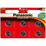 Batéria líthiová, CR2032, 3V, Panasonic, blister, 6-pack