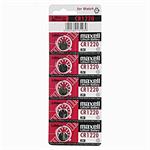 Batéria líthiová, gombíková, CR1220, 3V, Maxell, blister, 5-pack AB001MALCCB5