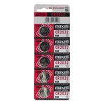 Batéria Lithiová, gombíková, CR2032, 3V, Maxell, blister, 5-pack