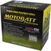 Batéria Motobatt pro motocykly MPLX9U-HP LiFePO4 Lithium (3,0Ah, 12V, 4 vývody)
