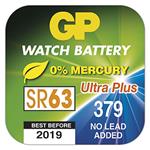 Batéria oxid striebra, SR63, 1.5V, GP, krabička, 10-pack AB015GPKSWA6