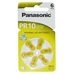Batéria zinko-vzdušná, PR10, PR230L, PR536, 1.4V, Panasonic, blister, 6-pack