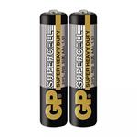 Batéria zinkouhlíková, AAA, 1.5V, GP, fólia, 2-pack, Supercell