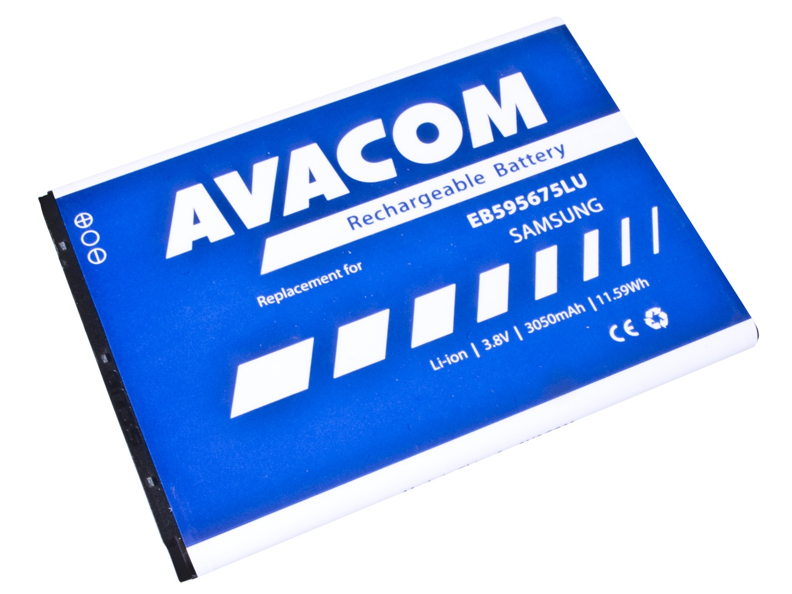 Baterie AVACOM GSSA-N7100-S3050A do mobilu Samsung Galaxy Note 2, Li-Ion 3,8V 3050mAh