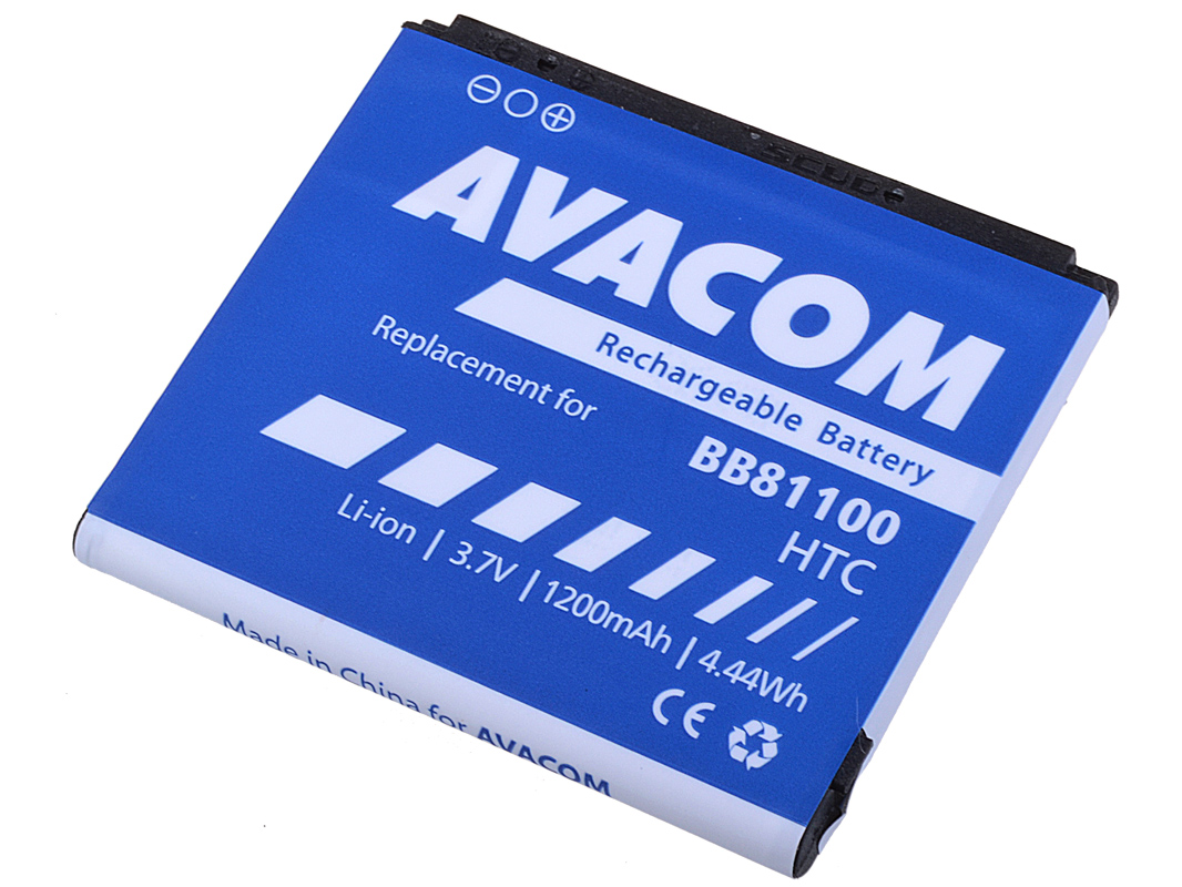 Baterie AVACOM PDHT-HD2-S1200A do mobilu HTC HD2 Li-Ion 3,7V 1230mAh (náhrada BB81100/ BA-S400)