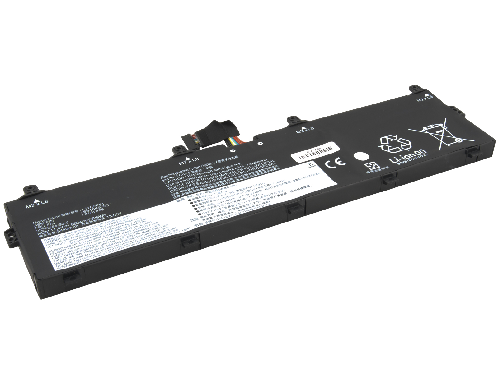 Baterie AVACOM pro Lenovo ThinkPad P50 Li-Pol 11,4V 8000mAh 90Wh NOLE-P50-90P
