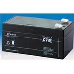 Baterie - CTM CT 12-3,4 (12V/3,4Ah - Faston 187), životnost 5let CT12-34