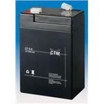 Baterie - CTM CT 6-5 (6V/5Ah - Faston 187), životnost 5let CT6-5