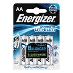 Batérie Energizer Ultimate Lithium FR6 (AA) 4ks Blister FR6/4
