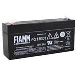 Baterie - Fiamm FG10301 (6V/3Ah - Faston 187), životnost 5let 05989