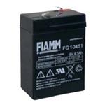 Baterie - Fiamm FG10451 (6V/4,5Ah - Faston 187), životnost 5let 07941