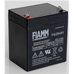 Baterie - Fiamm FG20451 (12V/4,5Ah - Faston 187), životnost 5let 07953