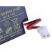 Baterie Long 12V 0,7Ah olověný akumulátor AMP PBLO-12V000,7-AMP