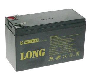 Baterie Long WP7.2-12 (12V/7Ah - Faston 250) WP7.2-12(28W)