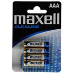 Batérie Maxell Alkaline AAA 4ks Blister