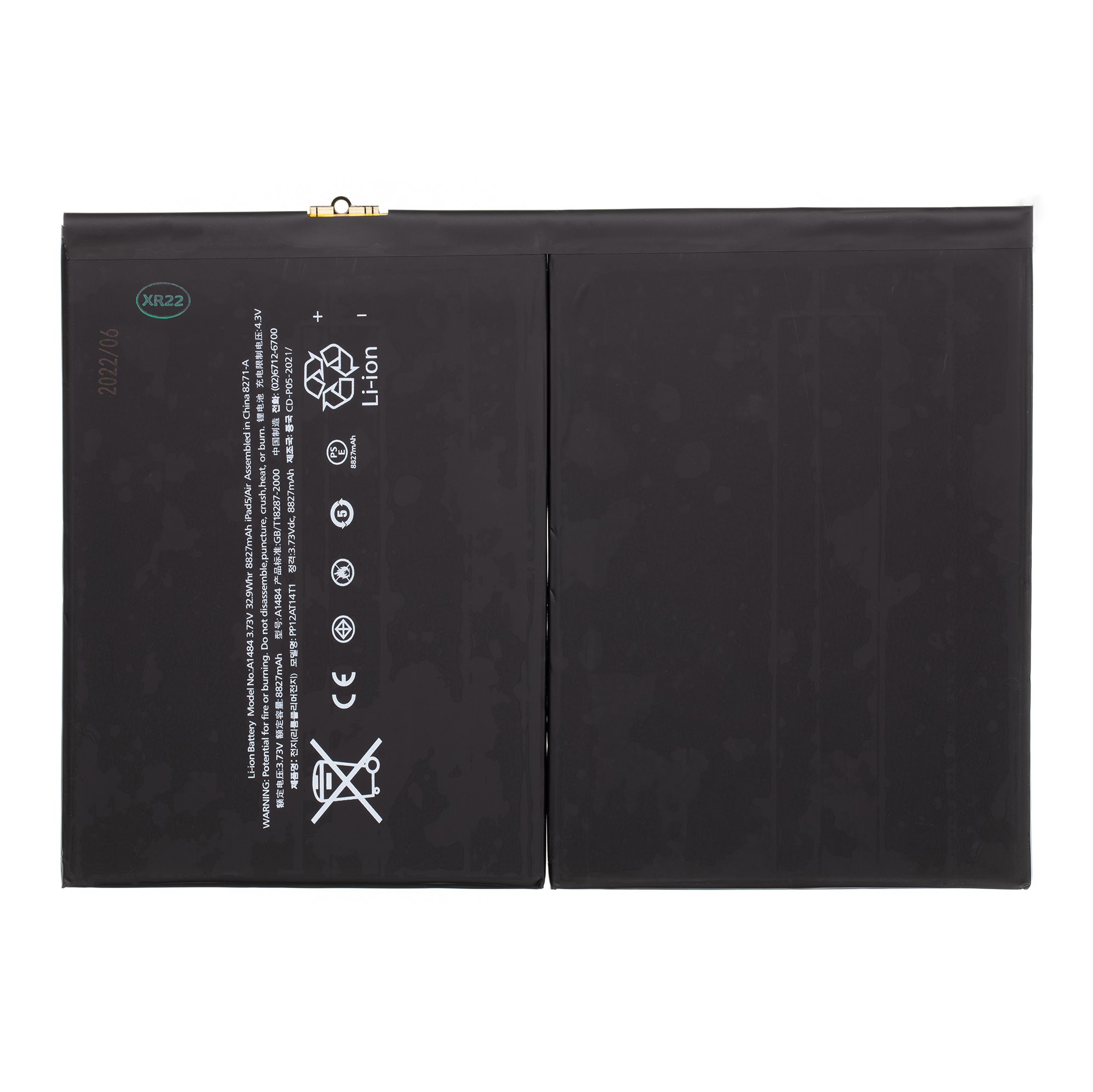 Baterie pro iPad 10.2 (2021) 8827mAh Li-Pol (Bulk) 8596311166983