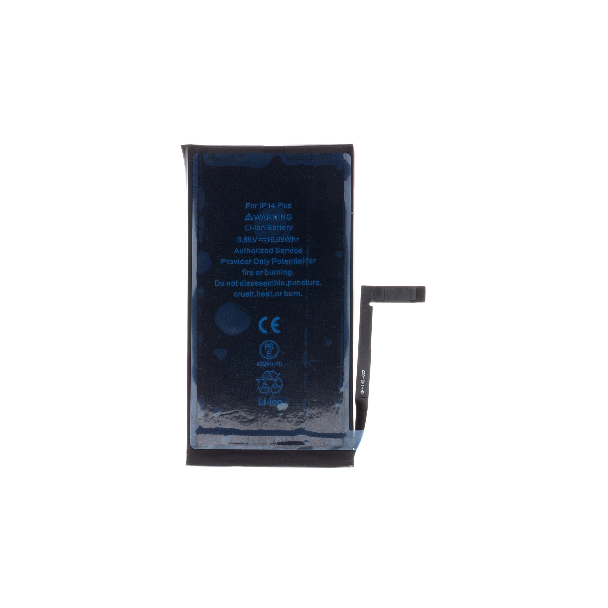 Baterie pro iPhone 14 Plus 4325mAh Li-Ion Resetted (Bulk) 8596311279782