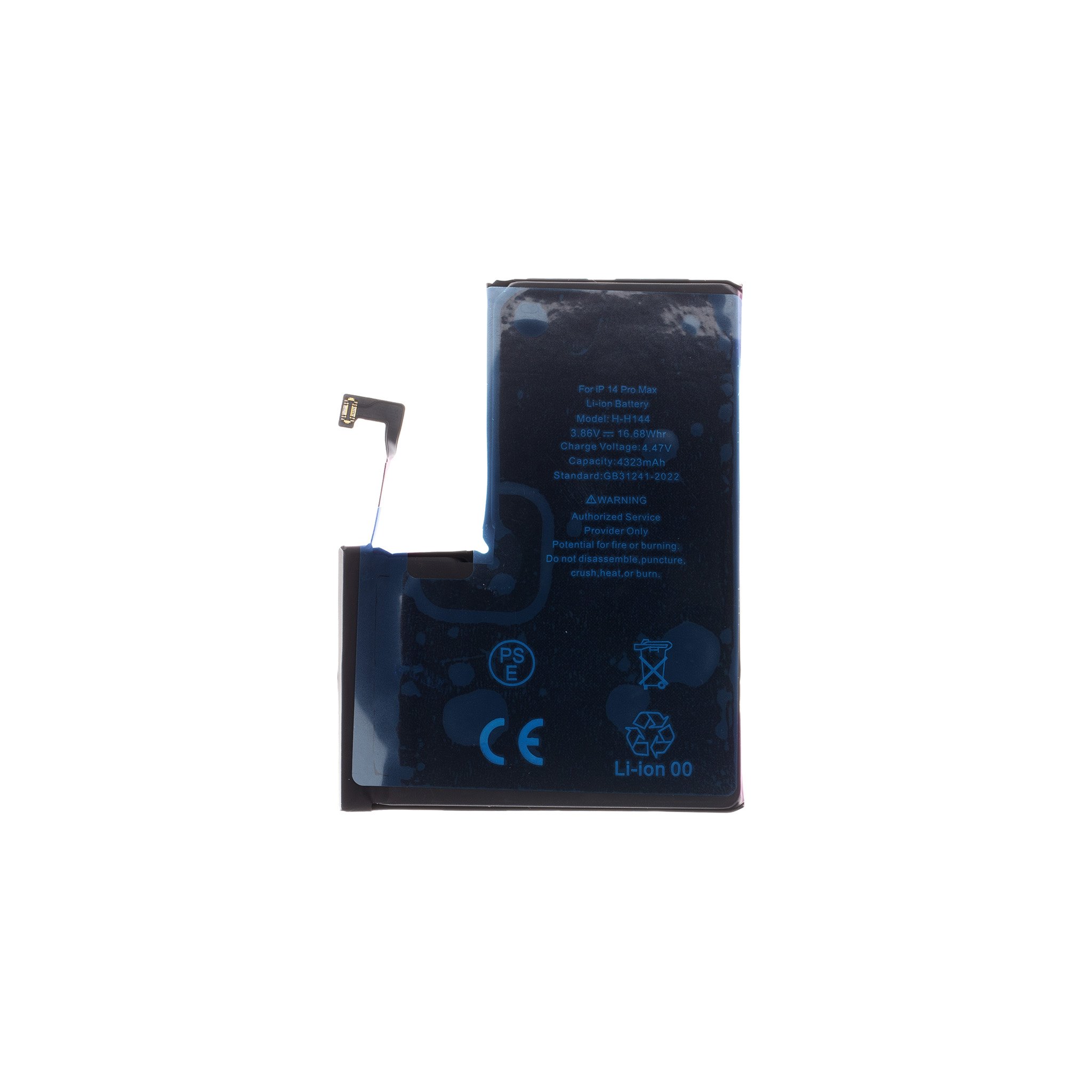 Baterie pro iPhone 14 Pro Max 4323mAh Li-Ion Resetted (Bulk) 8596311279805