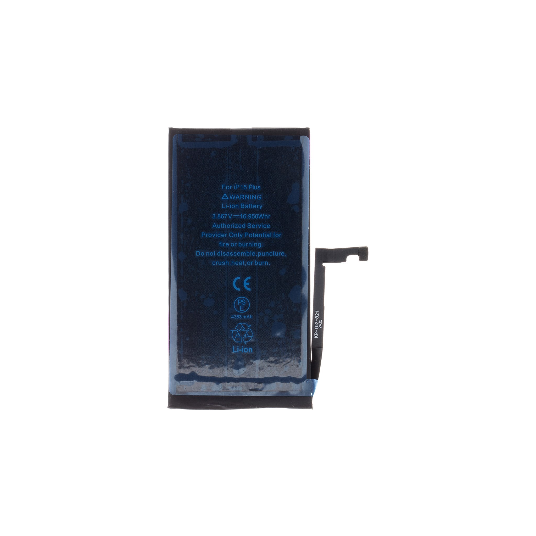 Baterie pro iPhone 15 Plus 4383mAh Li-Ion Resetted (Bulk) 8596311279829