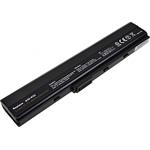 Baterie T6 power Asus A42, A52, B53, K42, K52, P52, N82, X42, X52, 6cell, 4600mAh NBAS0066