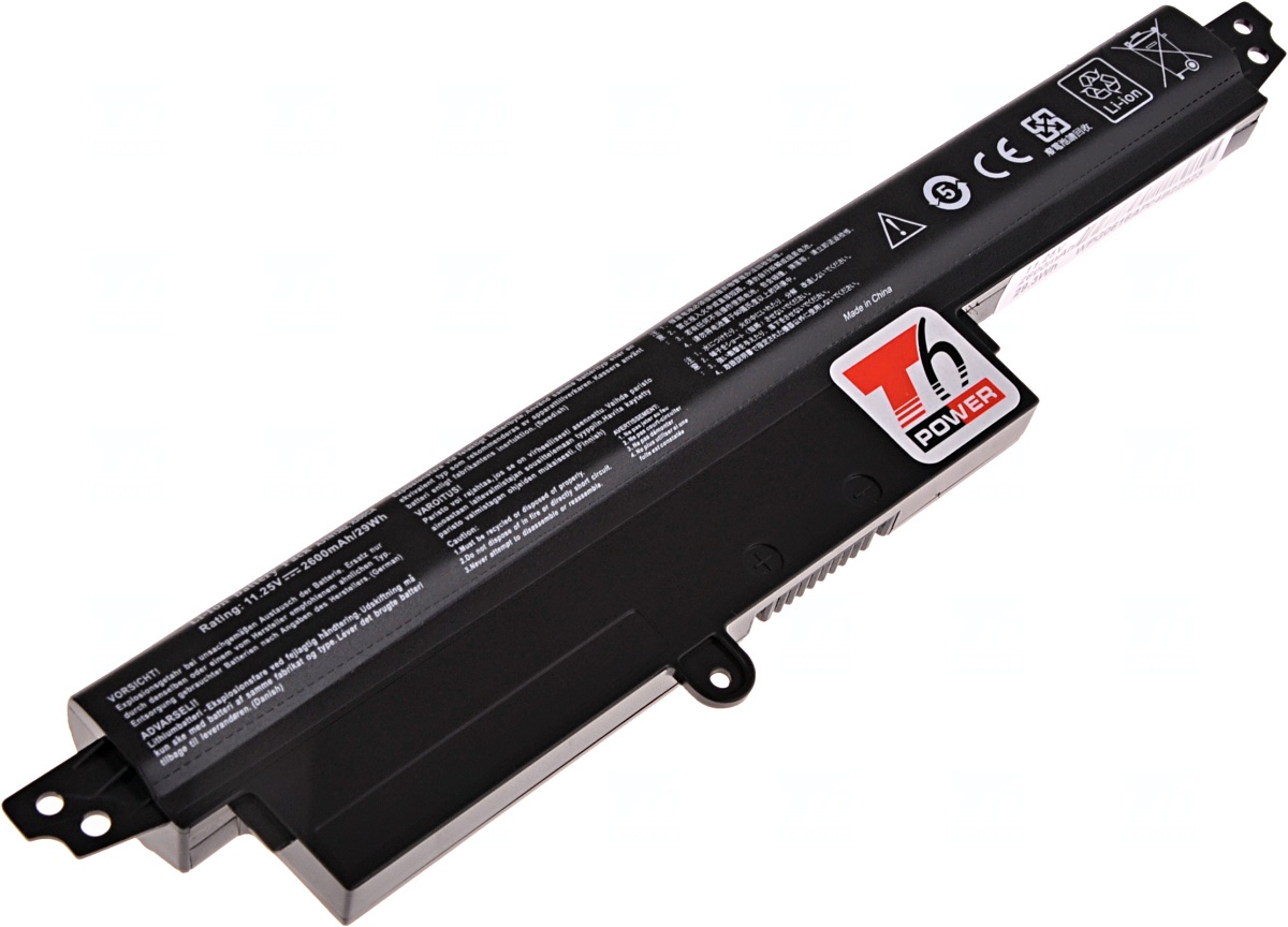 Baterie T6 power Asus X200, F200, R200, 4cell, 2600mAh NBAS0094