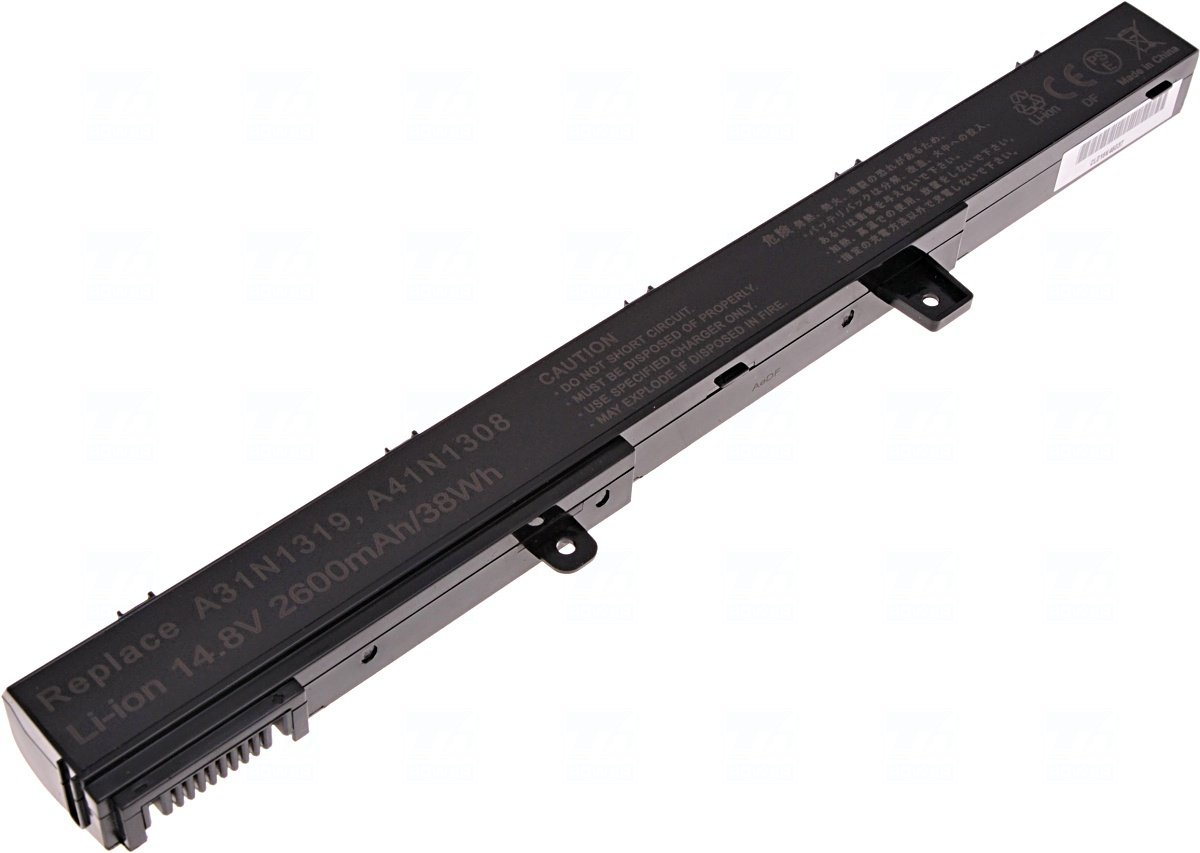 Baterie T6 power Asus X451, X551, F551, P551, R411, R512, RX551, 4cell, 2600mAh NBAS0079
