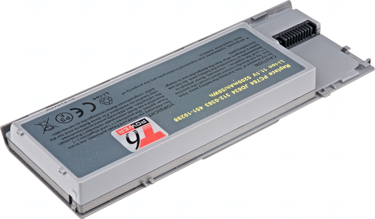 Baterie T6 power Dell Latitude D620, D630, Precision M2300, 6cell, 5200mAh NBDE0038