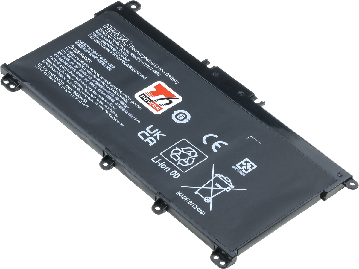 Baterie T6 Power HP Pavilion 15-eh0000, 15-eg0000, 17-cn0000, 250 G9, 3620mAh, 41Wh, 3cell, Li-poly NBHP0219