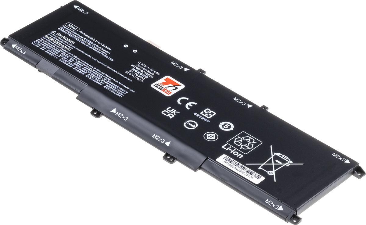Baterie T6 Power HP ZBook Studio G5, x360 G5, EliteBook 1050 G1, 8310mAh, 96Wh, 6cell, Li-pol NBHP0211
