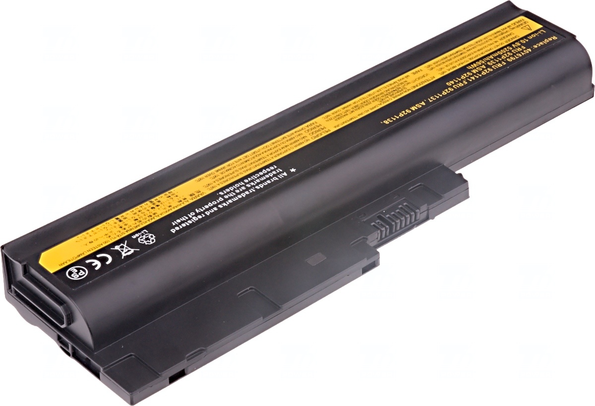 Baterie T6 power IBM ThinkPad T500, T60, T61, R500, R60, R61, Z60m, Z61m, SL500, 6cell, 5200mAh NBIB0047