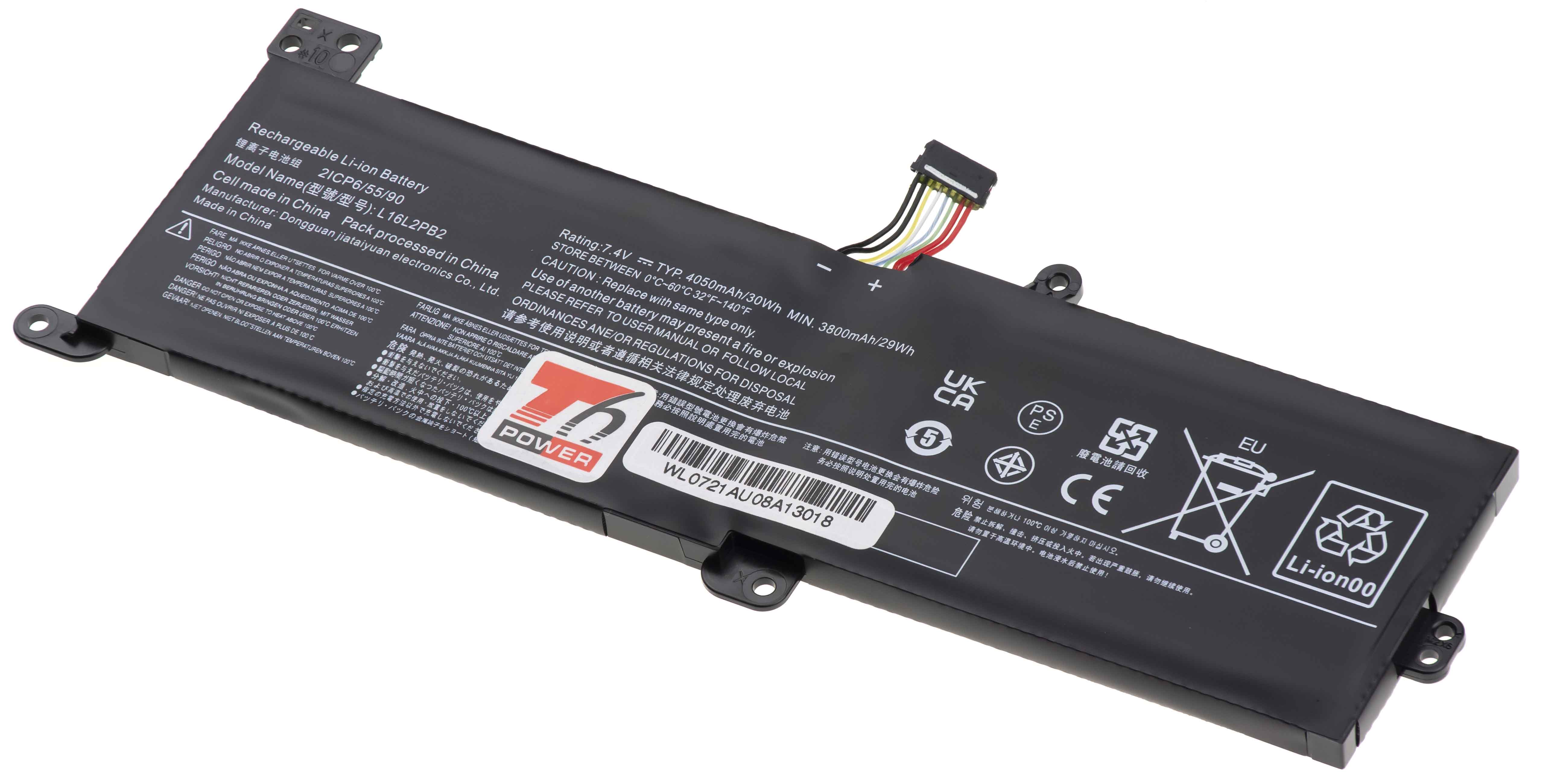 Baterie T6 Power Lenovo IdeaPad 320-15IKB, 320-17IKB, 330-15IKB, 4050mAh, 30Wh, 2cell, Li-pol NBIB0174