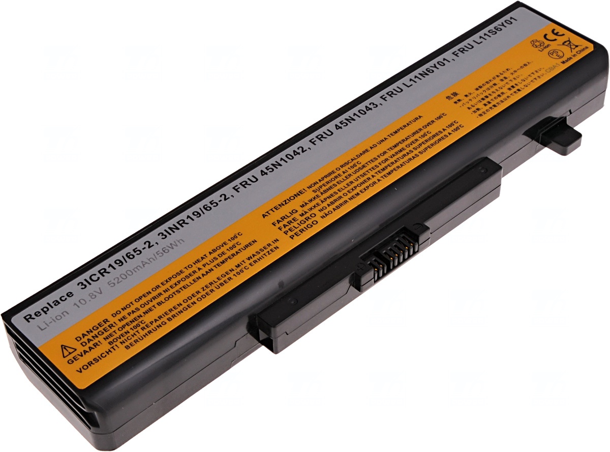 Baterie T6 power Lenovo IdeaPad B480, B580, G480, B590, Z480, V480, Edge E530, 6cell, 5200mAh NBIB0107