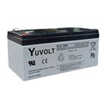 Baterie - YUVOLT Y3.2-12FR (12V; 3,2Ah; faston F1-4,7mm; životnost 3-5let) BAT15067