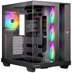 Be quiet! skříň LIGHT BASE 500 LX / MidT / 4x120mm ARGB fans / 2 x USB 3.2 / USB-C / panoramatická / černá BGW85