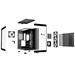 Be quiet! skříň LIGHT BASE 600LX / ATX / 4x 120mm ARGB fan / 2xUSB 3.0 / USB-C / panoramatická / černá BGW67
