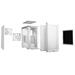 Be quiet! skříň PURE BASE 501 Airflow / ATX / 2x140mm fan / USB-C / perforovaný přední panel / bílá BG075