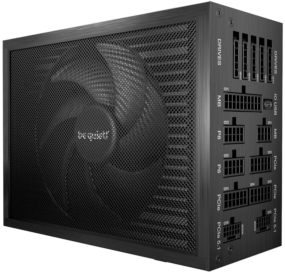 Be quiet! / zdroj DARK POWER PRO 14 IO 1600W / ATX3.1 / activePFC / 135mm fan / IO ekosystém /80+ Titanium / mod BP023EU