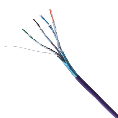 BELDEN F/FTP Cat.6A LSOH, plášť fialový 300m 50271004955